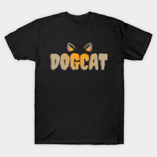 DOGCAT. Are Cat and Dog Friends? T-Shirt